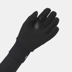 Guantes Térmicos De Montaña Y Trekking Polar Niños 6-14 Años Quechua SH100 Negro -Deporte Total Shop guantes termicos de montaa y trekking polar nios 6 14 aos quechua sh100 negro 2