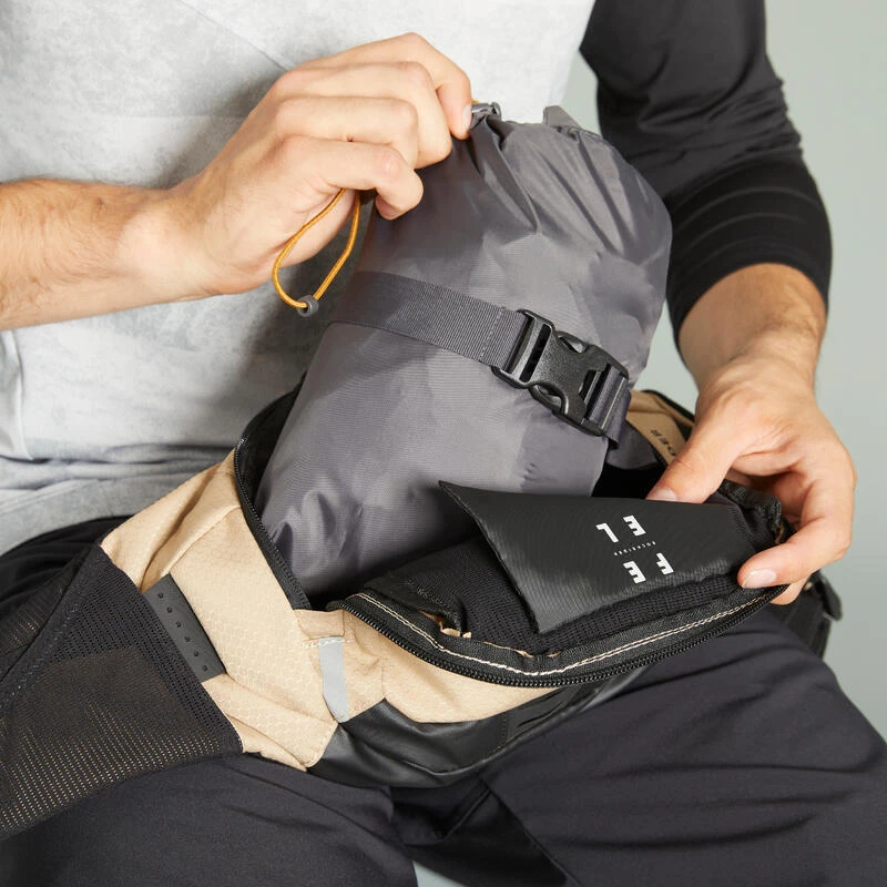 Rockrider Impermeable Bici MTB All Mountain Gris 5 Rockrider Impermeable Bici MTB All Mountain Gris - Imagen 5