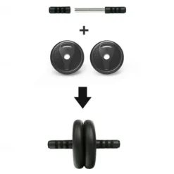 Juego Kit 20 Kg De Mancuernas 4 En 1 MultiFit -Deporte Total Shop juego kit 20 kg de mancuernas 4 en 1 multifit 3