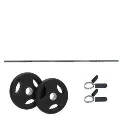 Kit Barra De Musculación + Discos 16 KG ( 25mm) VIMAS SPORT