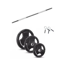 Kit Barra De Musculación + Discos 66 KG ( 25mm) VIMAS SPORT -Deporte Total Shop kit barra de musculacion discos 66 kg 25mm vimas sport 3