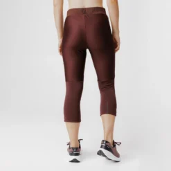 Kalenji Leggings Cortos Running Transpirable Mujer - Run Dry 500 Marrón -Deporte Total Shop leggings cortos running transpirable mujer run dry 500 marron 2
