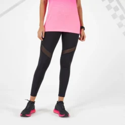 Leggings Mallas Running Largas Mujer Kiprun Support Negro