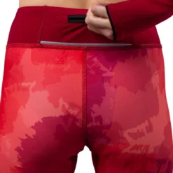 Leggings Running Largos De Poliéster Reciclado Para Mujer TRR Rojo -Deporte Total Shop leggings running largos de poliester reciclado para mujer trr rojo 3