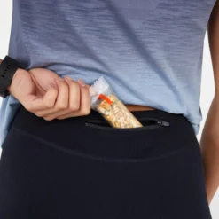 Leggins Mallas Running Piratas Mujer Kiprun Care Negro Azul -Deporte Total Shop leggins mallas running piratas mujer kiprun care negro azul 3