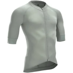 Maillot Ciclismo Carretera Manga Corta Verano Hombre Van Rysel Endurance Gris