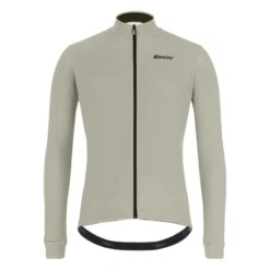Santini Maillot Ciclismo Carretera Manga Larga Hombre Triban Gravel Gris