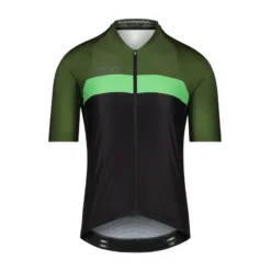 Bioracer Maillot Ciclismo Icon Hombre - Verde - Colorblock