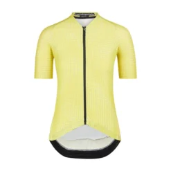 Bioracer Maillot Ciclismo Icon Mujer - Amarillo - Arte Óptico