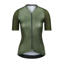 Bioracer Maillot Ciclismo Icon Mujer - Verde - Coldblack