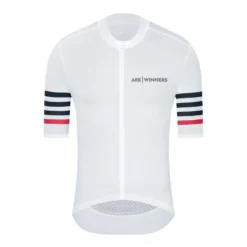Maillot Ciclismo Manga Corta Hombre Verano Aero Fit Blanco