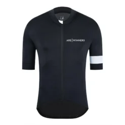 Maillot Ciclismo Manga Corta Hombre Verano Captain Negro