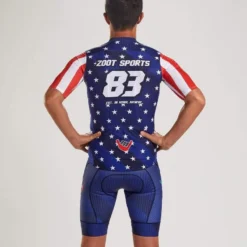 Maillot Ciclismo Manga Corta Hombre ZOOT LTD STARS&STRIPES Azul Estrellas -Deporte Total Shop maillot ciclismo manga corta hombre zoot ltd stars and stripes azul estrellas 3
