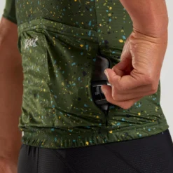 Maillot Ciclismo Manga Corta Hombre ZOOT RECON CYCLE-SPRUCE Verde -Deporte Total Shop maillot ciclismo manga corta hombre zoot recon cycle spruce verde 4