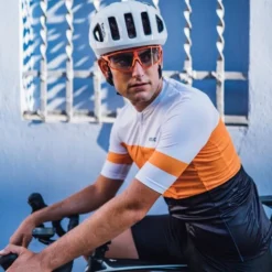 Maillot De Ciclismo Manga Corta Verano Hombre Atelcic AERO S39 Naranja -Deporte Total Shop maillot de ciclismo manga corta verano hombre atelcic aero s39 naranja 3