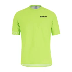 Santini Maillot Mtb Sasso Unisex Verde Flúor