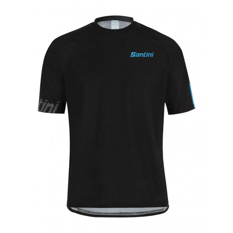 Santini Maillot Mtb Unisex Sasso, Resistente A Abrasiones 1 Santini Maillot Mtb Unisex Sasso, Resistente A Abrasiones