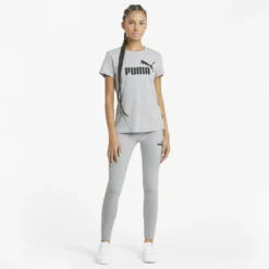 Mallas Mujer PUMA Essentials Gris -Deporte Total Shop mallas mujer puma essentials gris 3