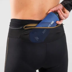 Mallas Trail Running Mujer Emboss Negro Largas -Deporte Total Shop mallas trail running mujer emboss negro largas 4