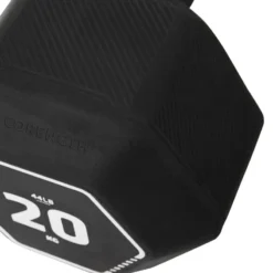 Mancuerna 20 Kg Hexagonal Dumbbell Musculación Cross Training Corength -Deporte Total Shop mancuerna 20 kg hexagonal dumbbell musculacion cross training corength 1