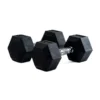BODYTONE Mancuernas De Goma Hexagonales Profesionales 15Kg