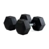 BODYTONE Mancuernas De Goma Hexagonales Profesionales 22Kg