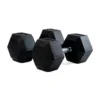 BODYTONE Mancuernas De Goma Hexagonales Profesionales 27Kg