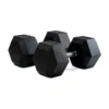 BODYTONE Mancuernas De Goma Hexagonales Profesionales 30Kg