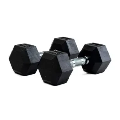 BODYTONE Mancuernas De Goma Hexagonales Profesionales 9Kg