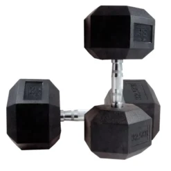 Mancuernas De Goma Hexagonales Suprfit (par) - Par De 1-50kg -Deporte Total Shop mancuernas de goma hexagonales suprfit par par de 1 50kg 2