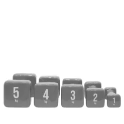 MANCUERNAS DE VINILO - 1kg (par) -Deporte Total Shop mancuernas de vinilo 1kg par 3