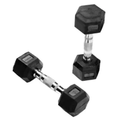 MANCUERNAS HEXAGONALES 1KG (PAR) MUSCULACIÓN CROSS TRAINING -Deporte Total Shop mancuernas hexagonales 1kg par musculacion cross training 1