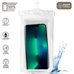 Muvit For Change Funda Acuática Universal Blanca