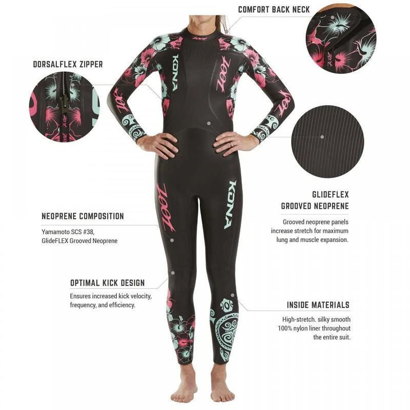 NEOPRENO TRIATLÓN MUJER ZOOT KONA 3 NEOPRENO TRIATLÓN MUJER ZOOT KONA - Imagen 3