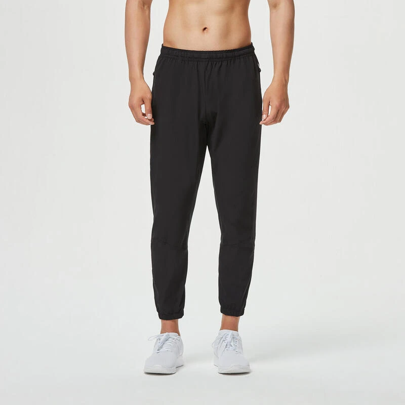 Pantalón Chándal Hombre Fitness Domyos FIT 500 Negro 1 Pantalón Chándal Hombre Fitness Domyos FIT 500 Negro