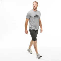 Pantalón Corto De Montaña Y Trekking Hombre Quechua NH550 -Deporte Total Shop pantalon corto de montaa y trekking hombre quechua nh550 2