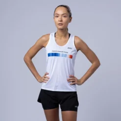 Pantalón Corto De Running De Poliéster Reciclado Para Mujer Negro TRR