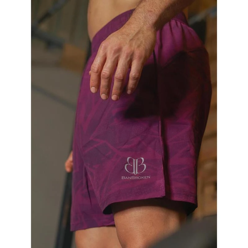 Pantalón Corto Hombre Banbroken PASSION Burdeos 2 Pantalón Corto Hombre Banbroken PASSION Burdeos - Imagen 2