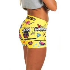 Pantalón Corto Short Mujer Banbroken PURPLE LIFT Morado 10 Pantalón Corto Short Mujer Banbroken PURPLE LIFT Morado -Deporte Total Shop pantalon corto short mujer banbroken yellow fun amarillo