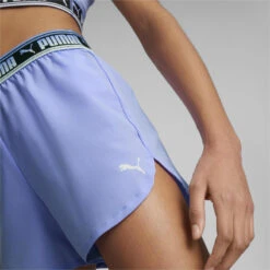 Pantalón Corto Strong Woven Niños PUMA Morado -Deporte Total Shop pantalon corto strong woven nios puma morado 2