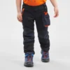 Pantalón De Montaña Y Trekking De Invierno Niños 2-6 Años Quechua MH550 Negro