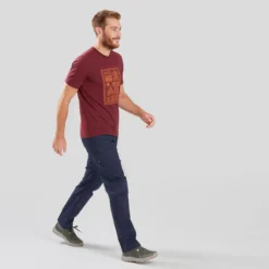 Pantalón De Montaña Y Trekking Hombre Quechua NH100 Azul -Deporte Total Shop pantalon de montaa y trekking hombre quechua nh100 azul 2