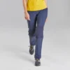 Pantalón De Montaña Y Trekking Mujer Quechua MH500 Azul