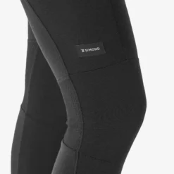 Pantalón Interior De Montaña Y Trekking Lana Merino Mujer Forclaz Trek500 Negro -Deporte Total Shop pantalon interior de montaa y trekking lana merino mujer forclaz trek500 negro 4
