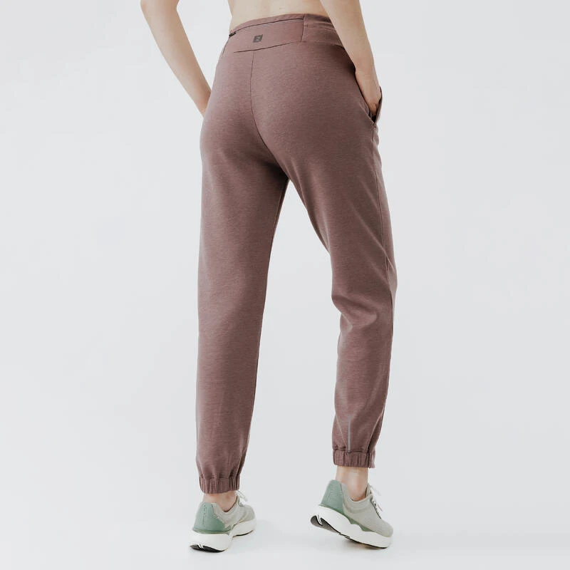 Kalenji Pantalón Jogger De Running Cálido Mujer Jogging 500 Marrón 2 Kalenji Pantalón Jogger De Running Cálido Mujer Jogging 500 Marrón - Imagen 2