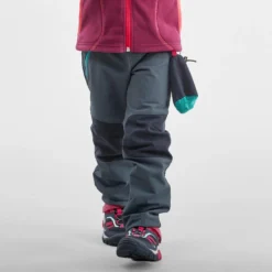 Pantalón Montaña Y Trekking Perlante Niños 2 A 6 Años Quechua MH550 Gris