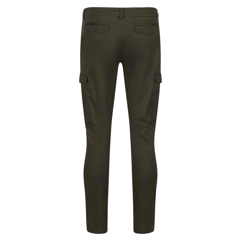 Regatta Pantalón Multibolsillos Bryer II Para Hombre Caqui Oscuro 2 Regatta Pantalón Multibolsillos Bryer II Para Hombre Caqui Oscuro - Imagen 2