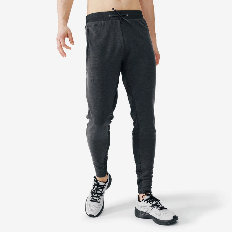 Pantalón Running Hombre Kalenji Warm+ Gris 1 Pantalón Running Hombre Kalenji Warm+ Gris