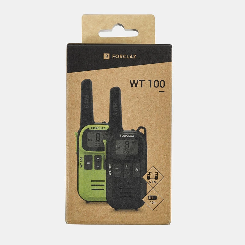 Par Walkie-talkies Recargables USB - 5 Km - WT100 2 Par Walkie-talkies Recargables USB - 5 Km - WT100 - Imagen 2