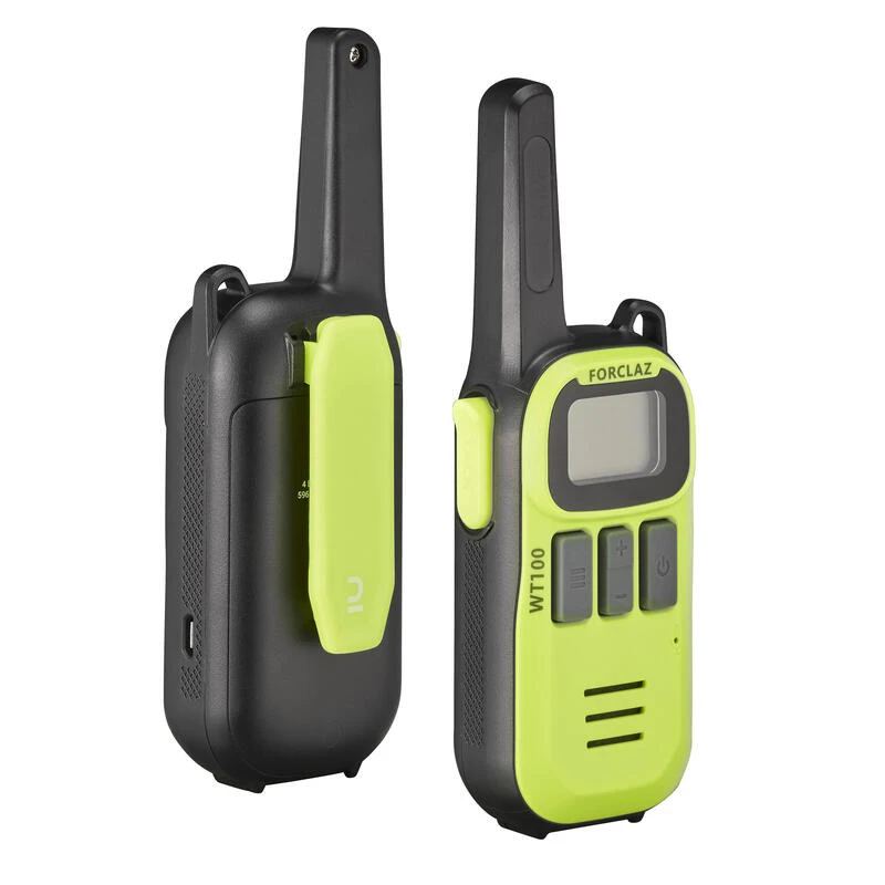 Par Walkie-talkies Recargables USB - 5 Km - WT100 1 Par Walkie-talkies Recargables USB - 5 Km - WT100